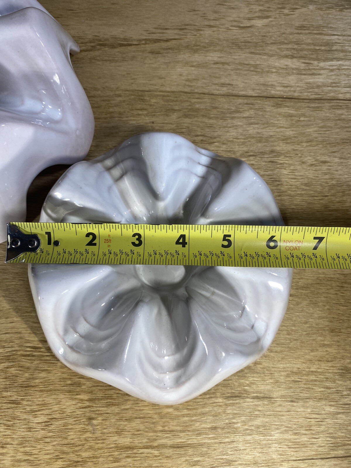 Frankoma Pottery White Teapot Warmer Trivet Set WA1 And WA3 eBay