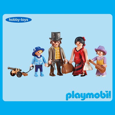 Playmobil History Wild West Western Family New Sealed in