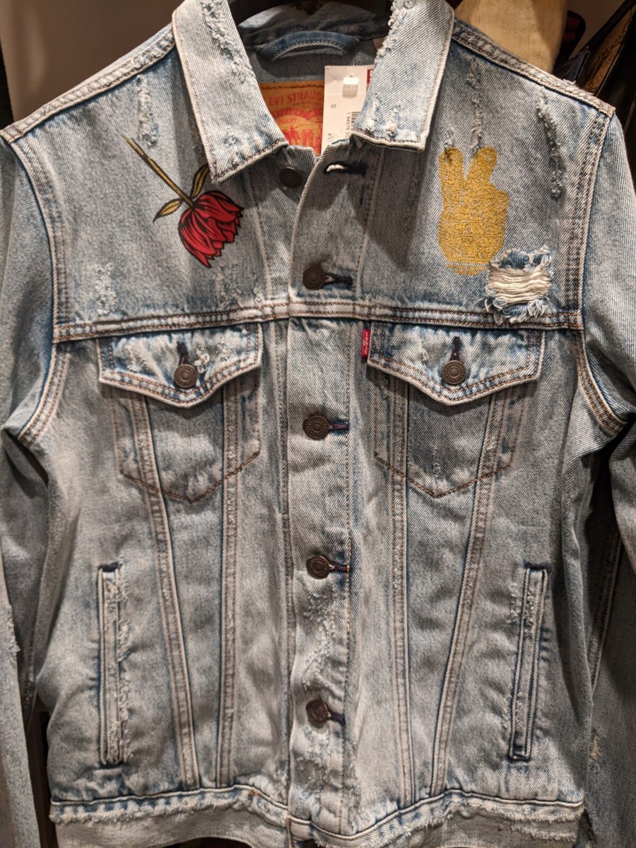Obey x Levi's × Shepard Fairey デニムジャケット Obey x Levi's × Shepard Fairey デニムジャケット - メルカリ