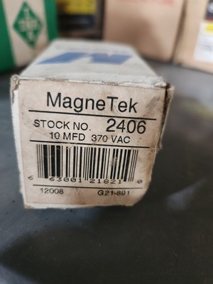 MagneTek 2406 10MFD 370 VAC *NIB