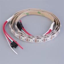 5V WS2812B 5050 RGB LED 60 Leds Strip 60LED Individual Addressable White PCB 1M
