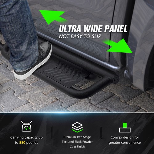 7" Running Boards for 2010-2024 Toyota 4Runner Trail Edition Side Step Nerf Bars - Picture 5 of 12