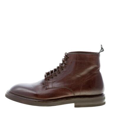 GREEN GEORGE herren schuhe dunkelbraun weiches leder made in Italy