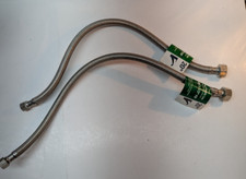 LOT OF 2 ProLine 20" Universal Faucet Supply Line Kit 496-003 3/8" x 1/2" FIP
