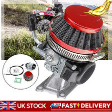 47cc 49cc Carb Carburetor & Air Filter+Gasket Pocket Bike Mini Moto ATV Quad UK