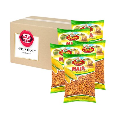 5er Pack (5 x 500 g) Mais geröstet und gesalzen   Maissnack extra knuspri