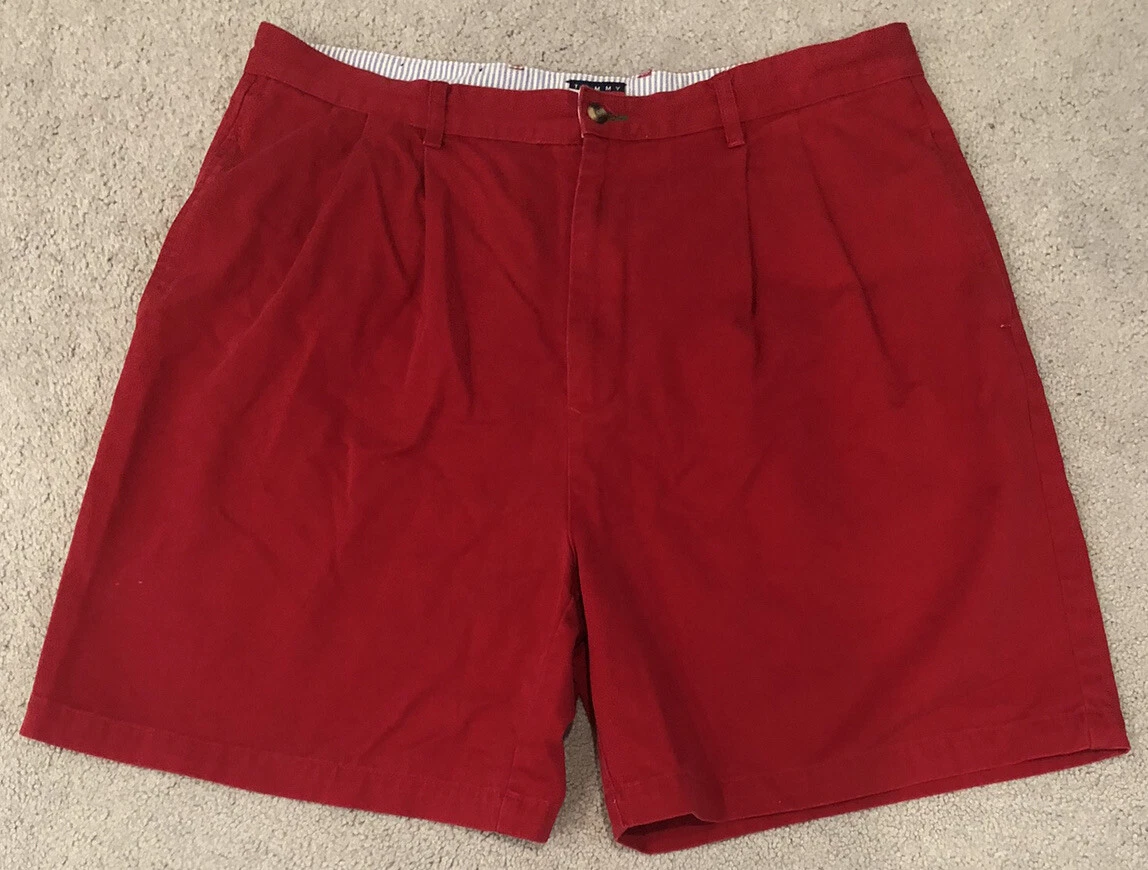 Tommy Hilfiger Men's Size 38 Classic Fit Pleated Front Shorts eBay