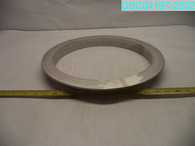 FELKER 12P 316L STAINLESS STEEL SLIP ON ANGLE FACE RING 15-11/16''OD 12-3/4''ID