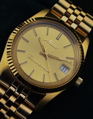 NOS Mido Commander Men Watch 633-8107 Automatic Swiss