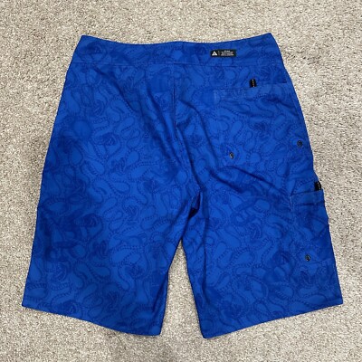 Nike ACG All Conditions Gear Men's 30 Blue Rope Print Swim Board