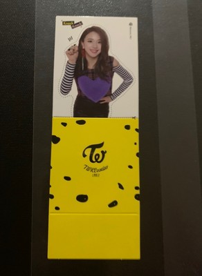 Twice Chaeyoung Twicecoaster Lane 2 Knock Knock Bookmark Standee Official Ebay