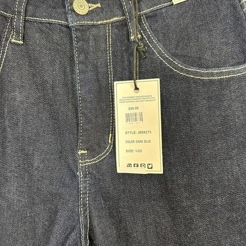 Judy blue dark wash high waisted mom jeans size 1/25 NWT - Picture 5 of 8