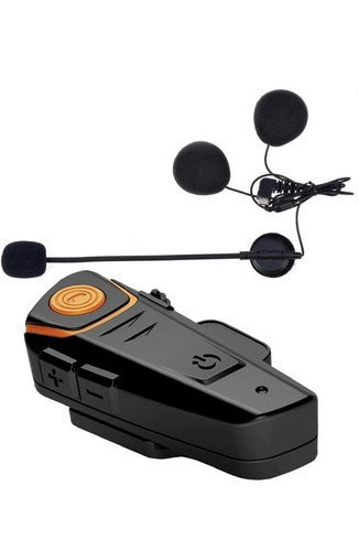BT-S2 Pro 1000M 3 Riders FODSPORTS Motorcycle Intercom Bluetooth Helmet Headset - Picture 2 of 7