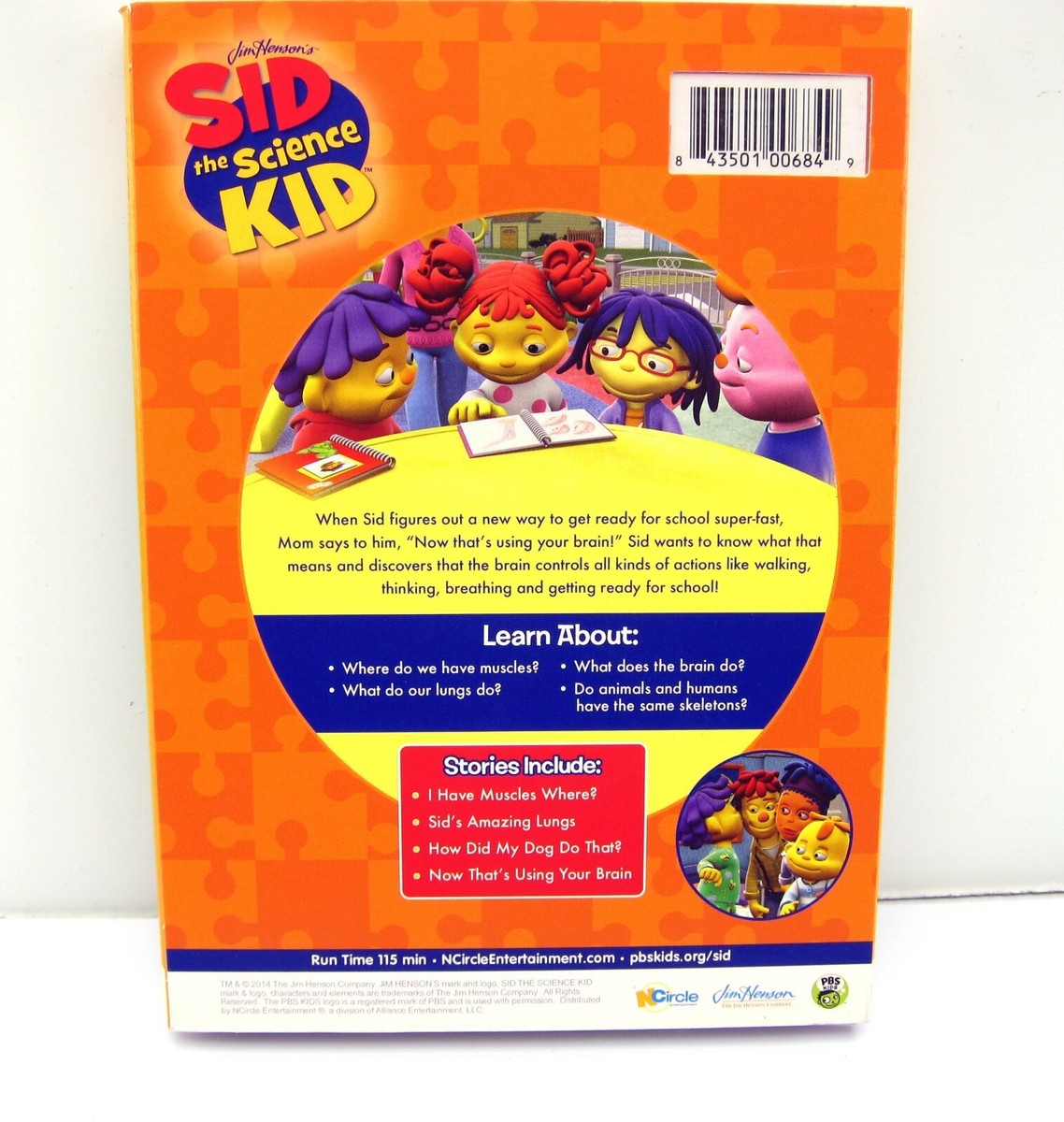 NEW Sid the Science Kid: Now That's Using Your Brain With
