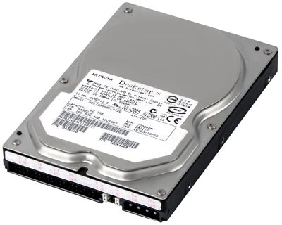 FESTPLATTE HITACHI DESKSTAR 7K80 HDS728080PLAT20 80GB 7200U/min 2MB ATA IDE 3.5''