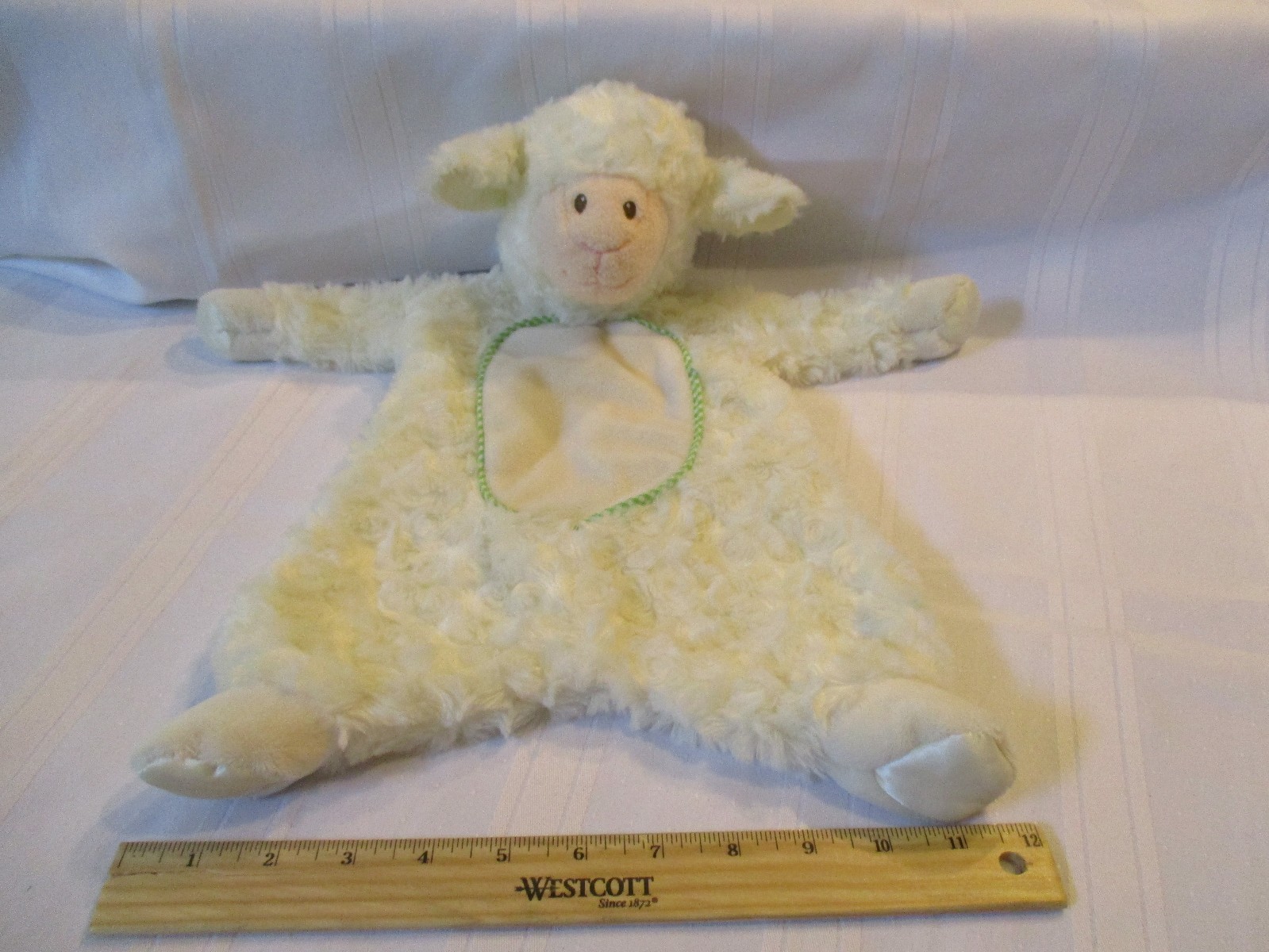 Lamb Lovey Security Blanket Limb Stuffless Mutton Plush Soft Baby Toy