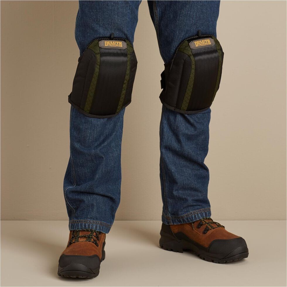 Duluth Trading Softshell Deluxe Knee Pads for Tradesmen / Painters