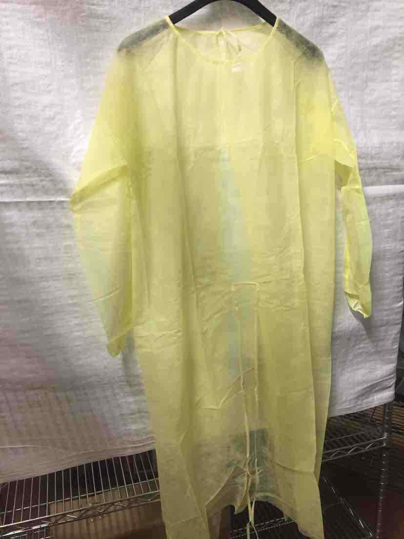 Tronex Healthcare Isolation Gown, Yellow, XL, 550035Y (10 Gowns x 5
