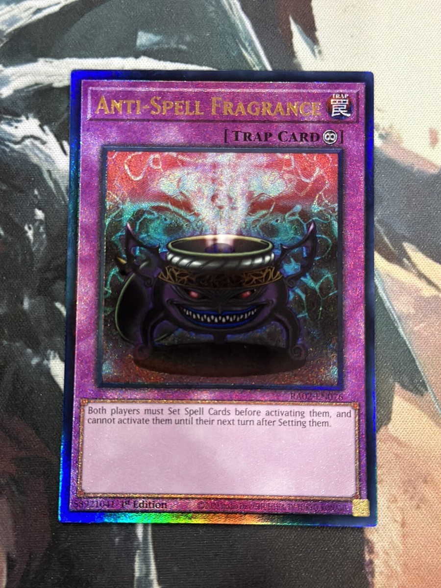 yugioh anti spell deck Amazon.com: Anti-Spell Fragrance (Platinum Secret Rare) - RA02-EN076 -  Platinum Secret Rare
