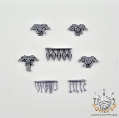 Custom Space Wolves Accessory Bits Trinkets and Necklaces compatible