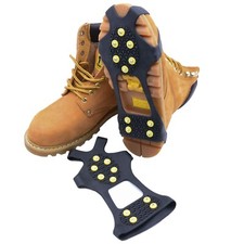 Ice Snow Grips Anti Slip Universal Crampons Cleat Spikes Grips for Boots & Shoes