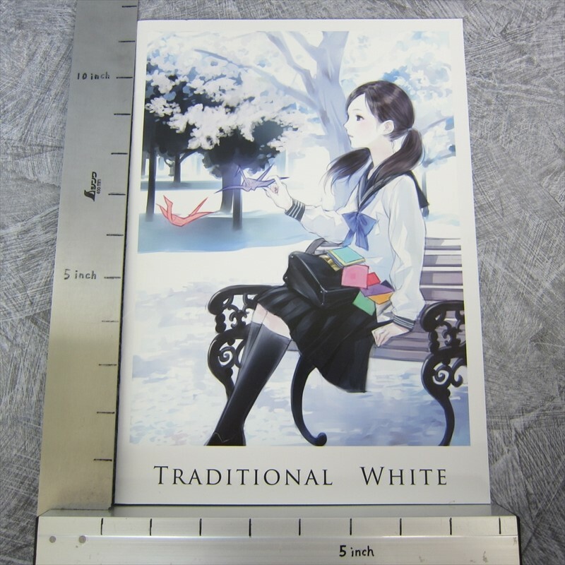 MEL KISHIDA Art Works TRADITIONAL WHITE 2010 Ltd Doujin Booklet