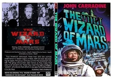 THE WIZARD OF MARS RARE MOVIE ON DVD-R WITH RECREATION OF ORIGINAL TITLE