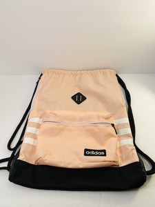 peach adidas bag