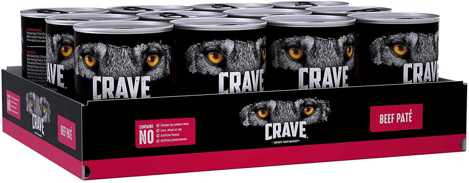 crave canned dog food
