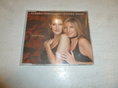 CELINE DION & BARBRA STREISAND - Tell Him - 1997 UK 3-track CD single