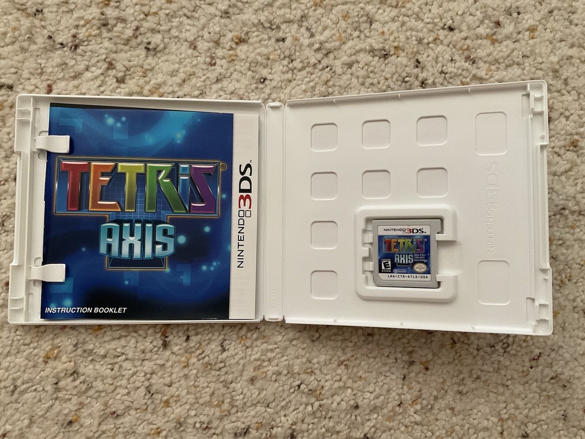 Tetris: Axis Nintendo 3DS Game 2011 Complete CIB 45496741808| eBay