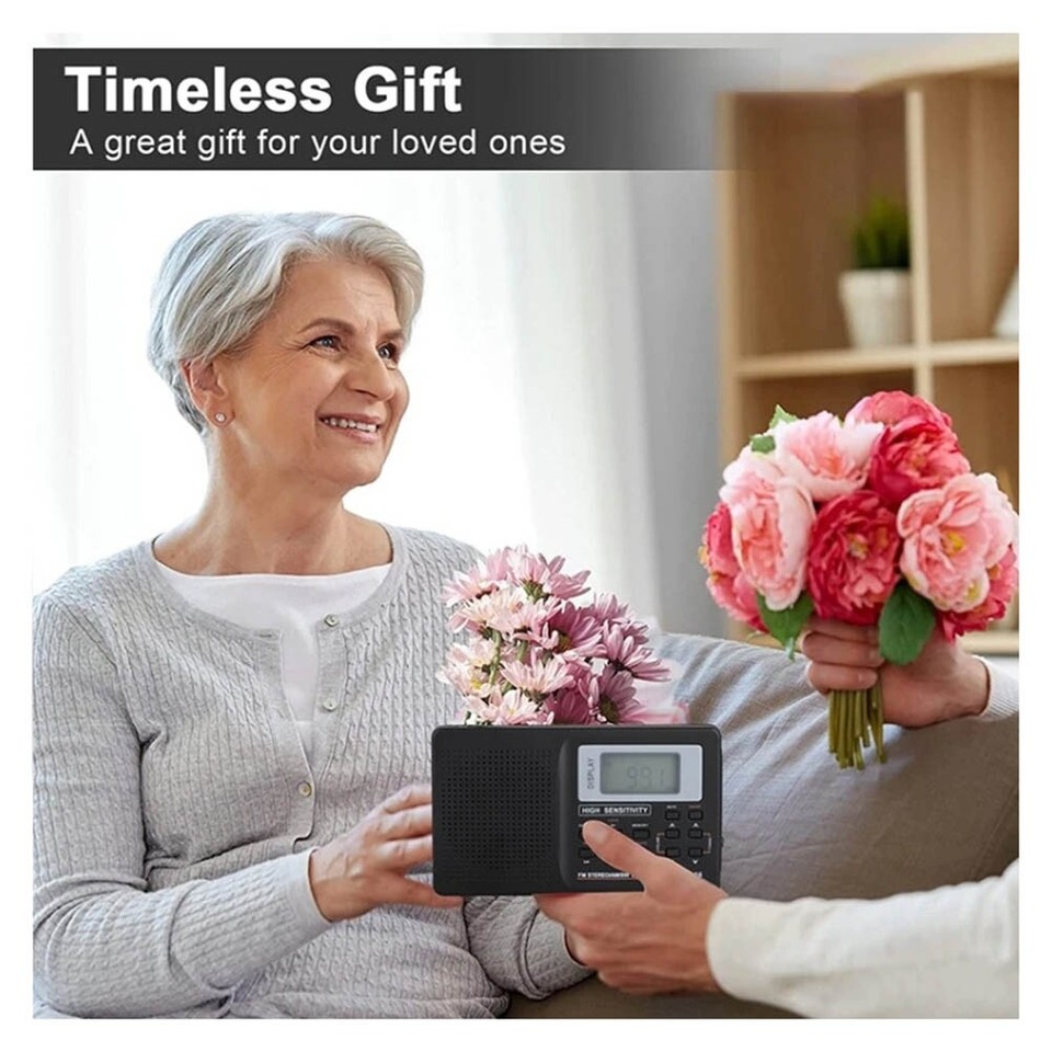 Full Band Radio AM/SW/LW//FM Radio Full Frequency Receiver Receiving