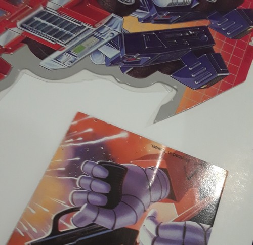 1984 G1 Transformers OPTIMUS PRIME Box Art with Instructions Tech Spec & Reader - Picture 14 of 19