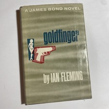 Product Image: GOLDFINGER: A James Bond Novel by Ian Fleming - c1959 Book Club Edition HCDJ