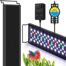 24/7 Aquarium Light with Timer, Full Spectrum LED Fish Tank Light