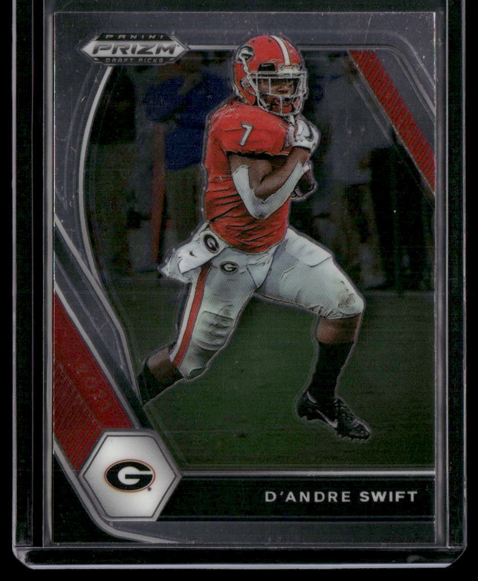 2021 Panini Prizm Draft Picks Collegiate #75 D'Andre Swift