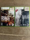 Medal Of Honor Limited Edition & Warfighter Microsoft Xbox 360 CIB Complete Lot