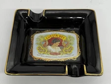 Cuesta-Rey J. C. Newman Co. Ceramic Porcelain Cigar Ashtray/coins 7.5x6.25x1.5.
