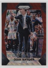 2017-18 Panini Prizm Ruby Wave Prizm Quin Snyder #120 06ec