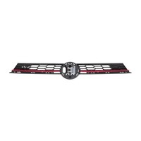 Diederichs LüFtungsgitter KüHlergrill Schwarz/Rot FüR Vw Polo Vi 2G0853651T Cee