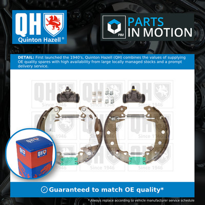 Brake Shoes Set fits PEUGEOT 305 Mk2 1.5 82 to 86 142(XR5) QH 424146 42416Y New