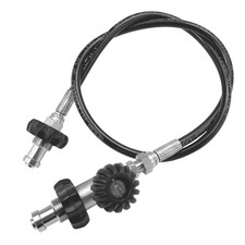 SF-1 TopDeal: hochwertiger 230 und 300 bar Überströmschlauch Füllschlauch 1m