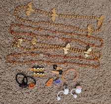 Halloween Children's Orange And Black Accessories Bundle Boo