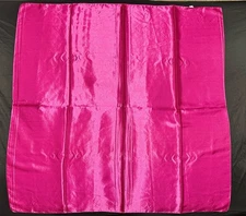 Wild Rag Scarf Cowboy Scarves Buckaroo Bandana Cowgirl Hot Pink Solid