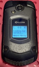 Kyocera DuraPro XT E4281, Black  Silver, Sprint, Flip - Rare, Reset, Tested