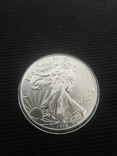 2018 1 Oz Silver American Eagle BU Uncirculated FREE Shipping!