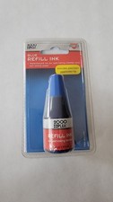 2000 PLUS Self-Inking Refill Ink Blue 0.9 oz. Bottle 032961