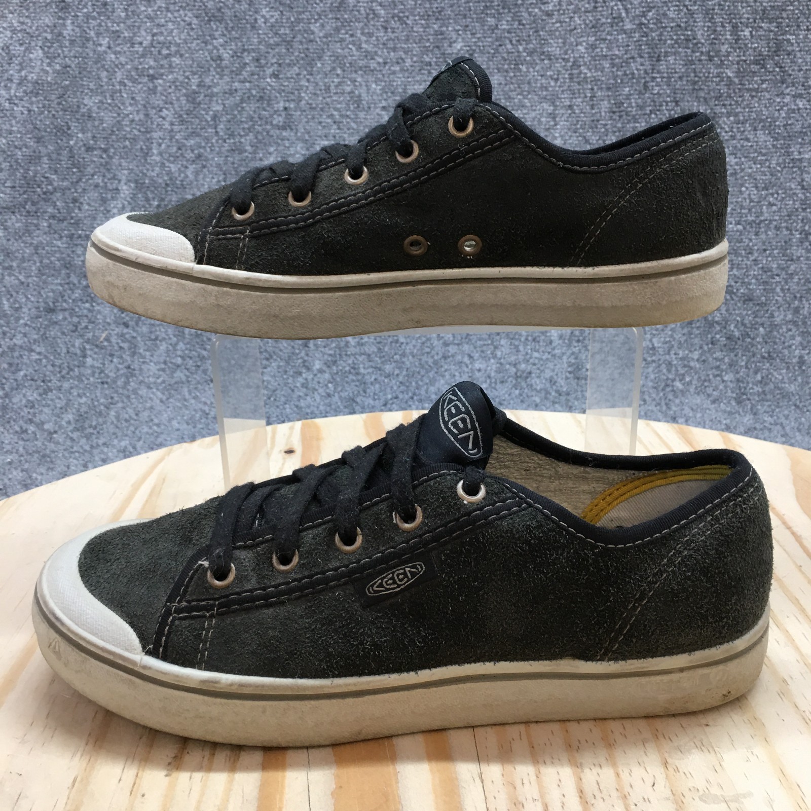 Keen Shoes Donna 9 W Elsa Harvest Sneakers Nero Pelle Casual Basse 1026812