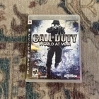 COD Call of Duty: World at War PlayStation 3 PS3 CIB Complete Tested Works