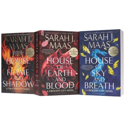 Crescent City Series by Sarah J. Maas 3 Books Set - Fiction